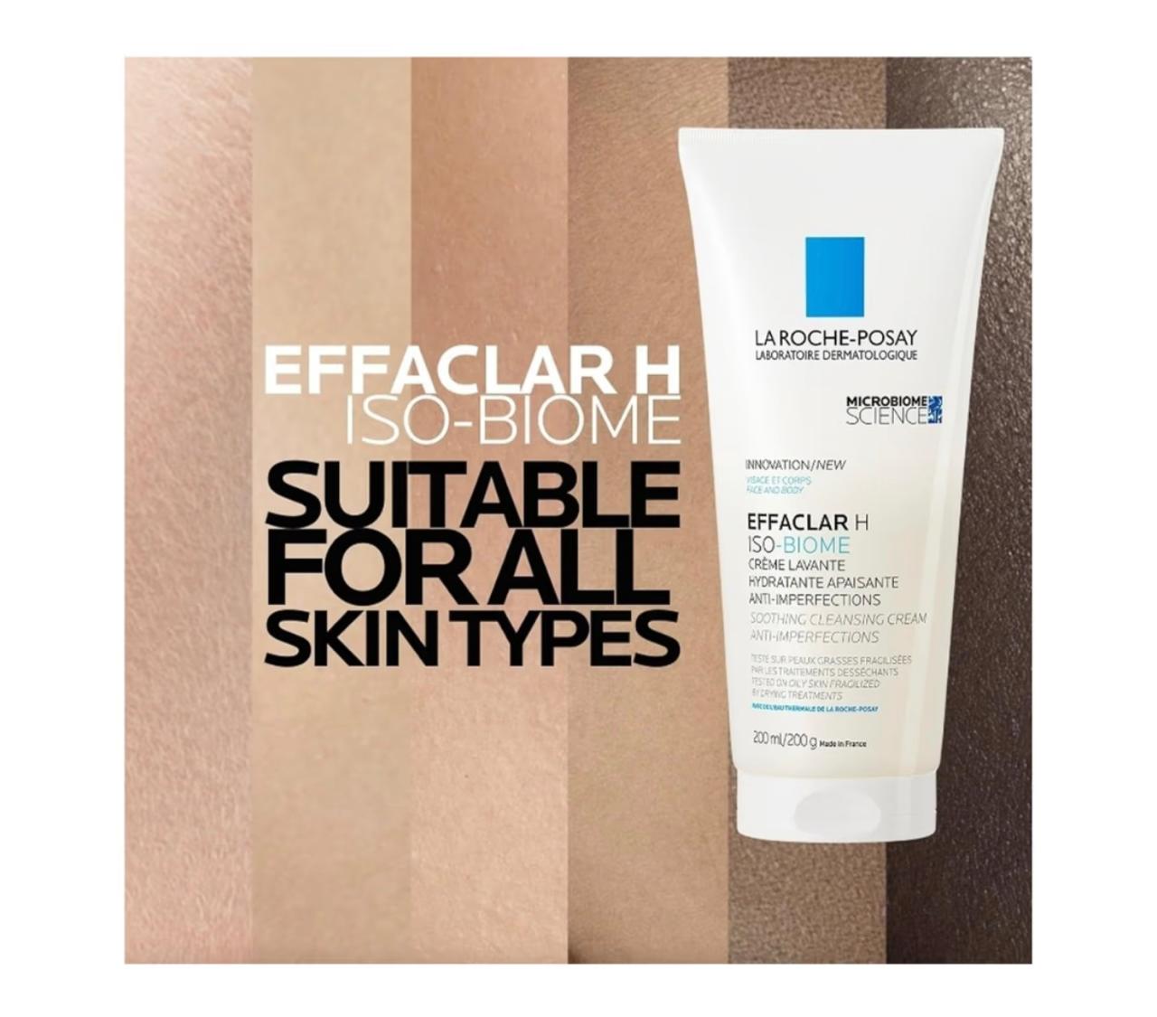 La Roche-Posay Effaclar H Iso-Biome Crème Lavante 200ml
