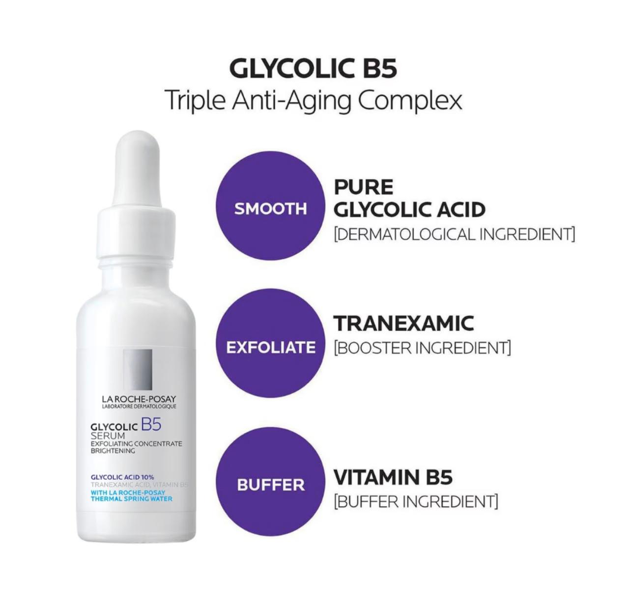 La Roche-Posay Glycolic B5 Serum 30ml