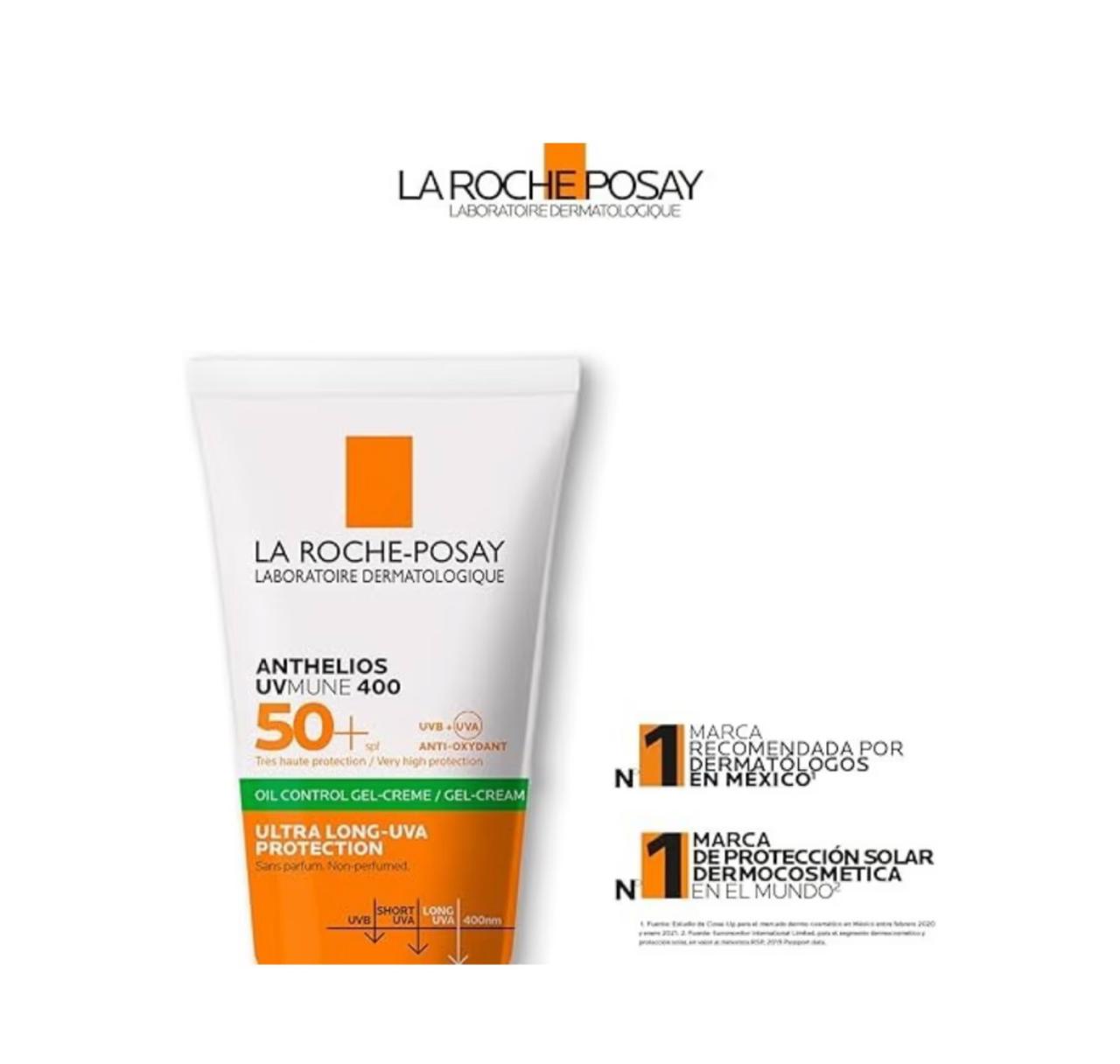 La Roche-Posay Anthelios UVMune 400 Oil Control Gel-Cream SPF50+ (50ml)