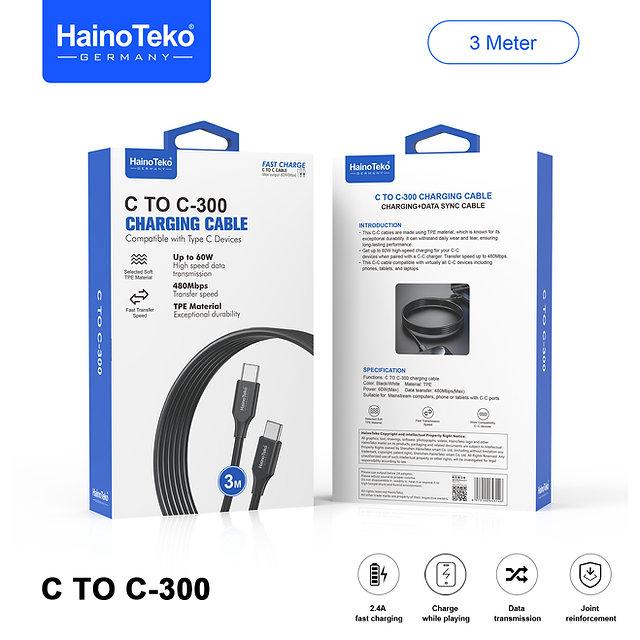 C TO C-300 Charging Cabel