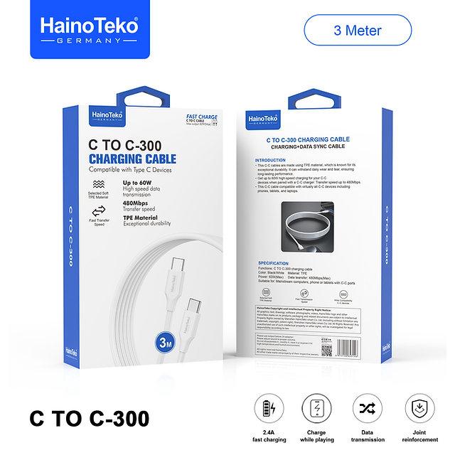 C TO C-300 Charging Cabel