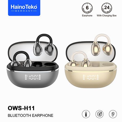 OWS-H11 OpenDots Hi-Res True Wireless Bluetooth Earphones - Black