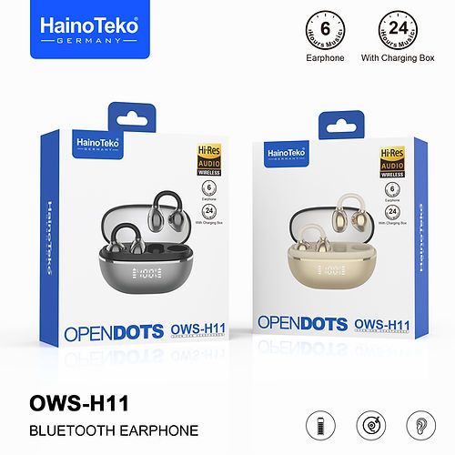 OWS-H11 OpenDots Hi-Res True Wireless Bluetooth Earphones - Black