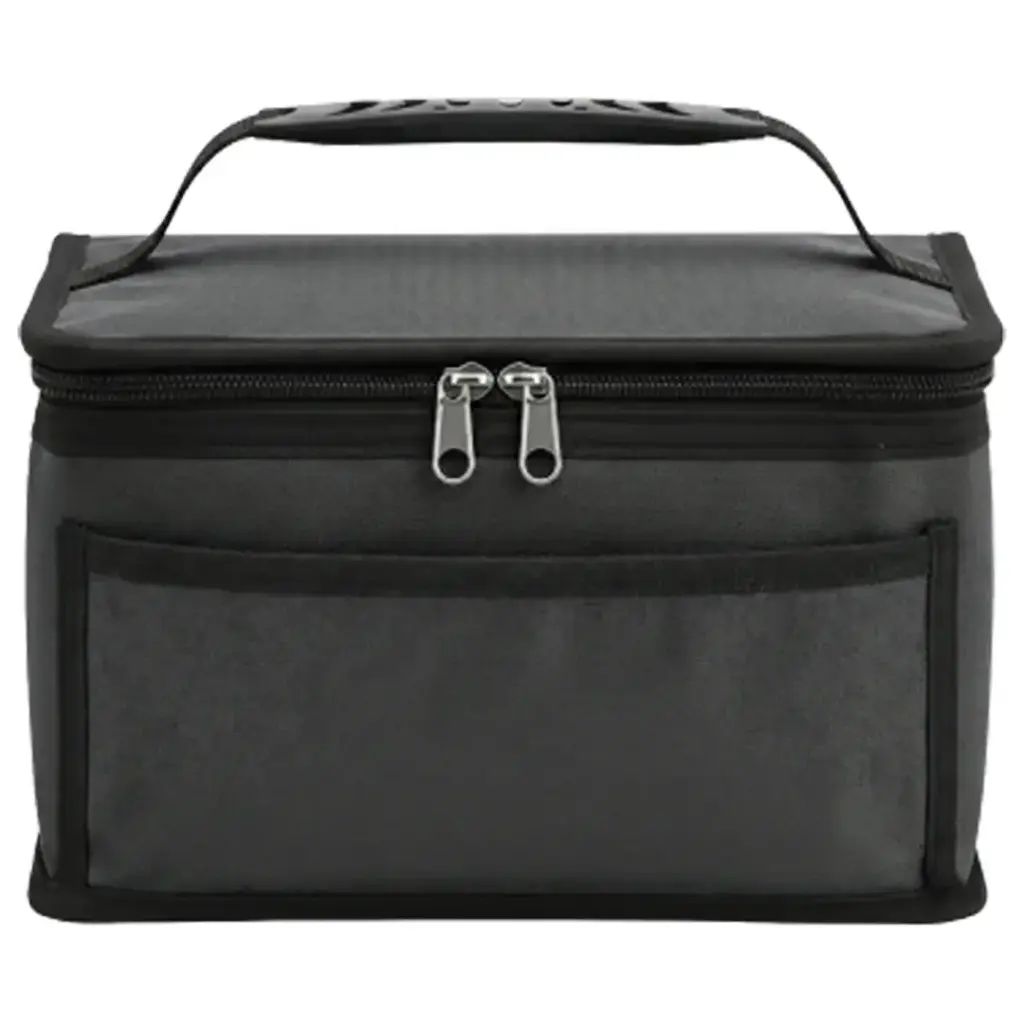 Green Lion Portable Lunch Box with Built-In Battery & Electric Heating - Black