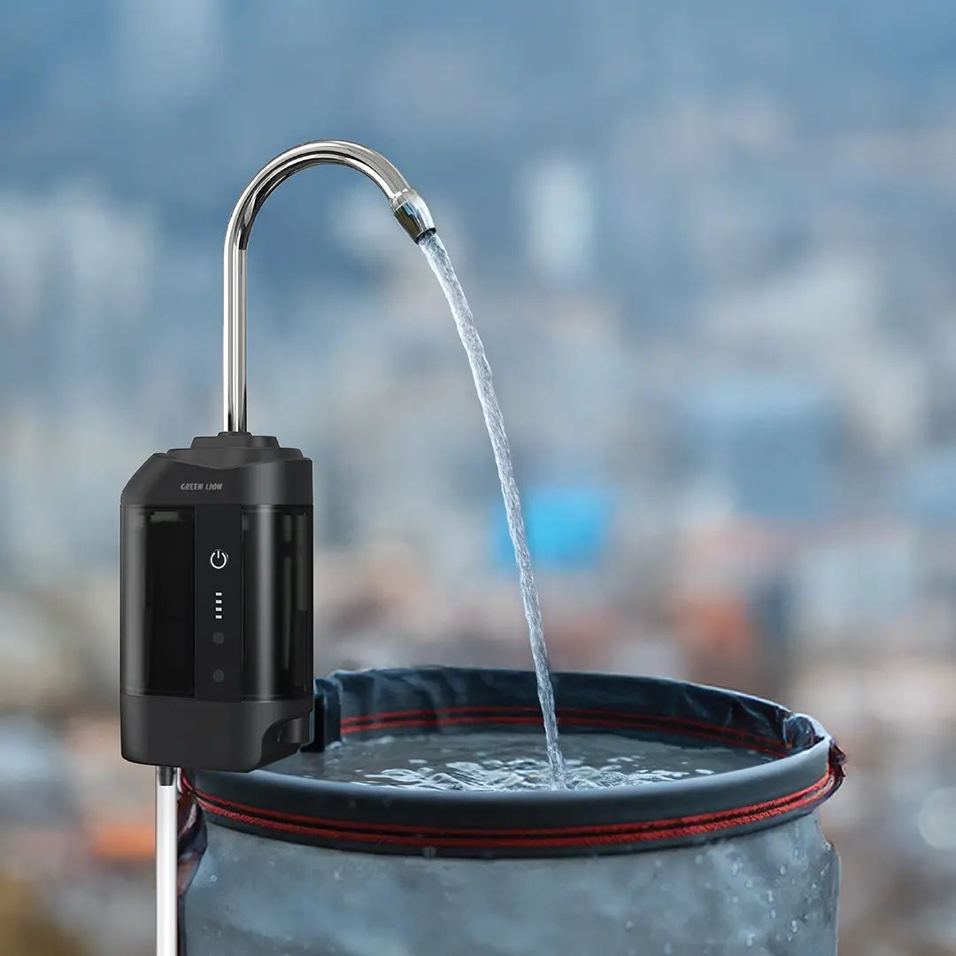 Green Lion Smart Water Pump with Oxygenation Mode - Black