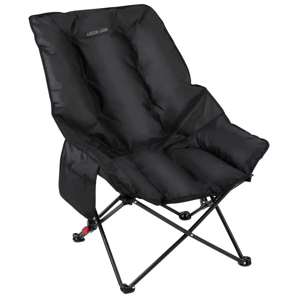 Green Lion Travix Camping Chair - Black